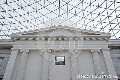 The Great Court in the British Museum in London