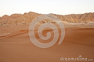 Great sand dunes landscape
