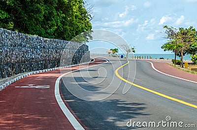 Great sea curve road