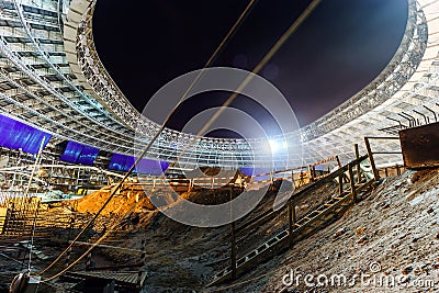 Great sport stadium construction