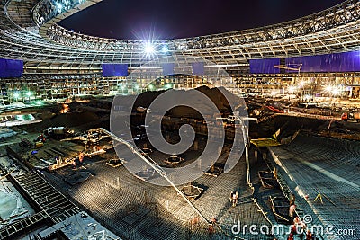 Great sport stadium construction