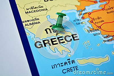 Greece map