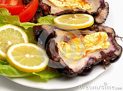 Greek sea food dish