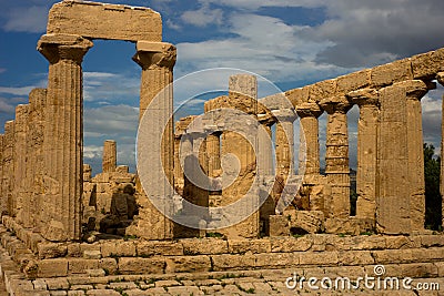 Greek Temple of Hera - Sicily