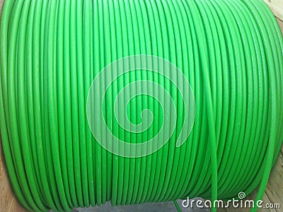 Green color wires