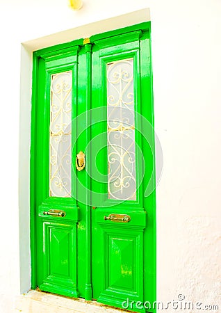 The green door