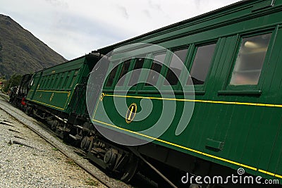 Green passenger train