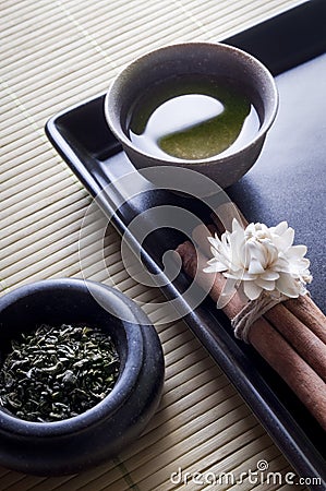 Green tea zen style