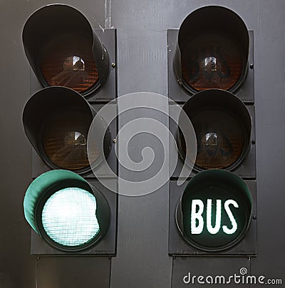 Green traffic light