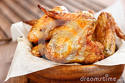 Grilled chicken wings