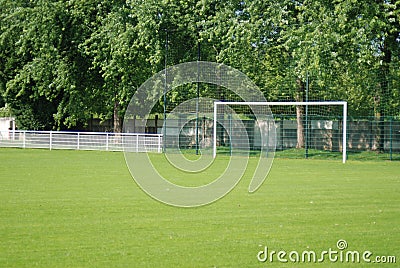 Ground of soccer, football