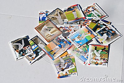 Group of baseball cards