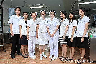 Group of health team