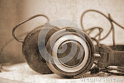 Grunge headphones