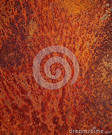 Grunge iron rust texture, old steel corrosion background