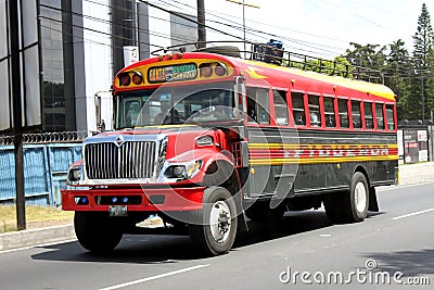 Guatemalan Public Bus