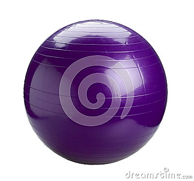 球紫罗兰色颜色的gyms 免版税库存照片 - 图片
