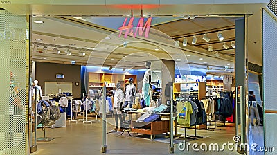 H&m modern fashion apparel store