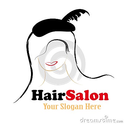 Hair salon logo design