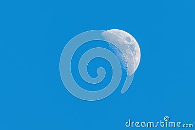 Half Moon Phase during day