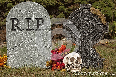 Halloween Tomb Stones