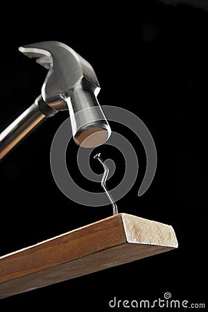 Hammer and nail