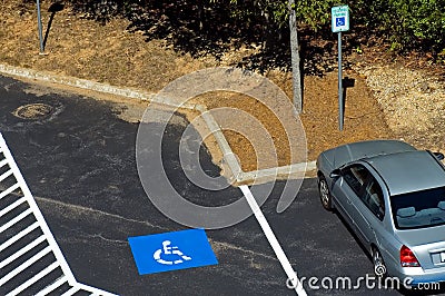 Handicapped parking