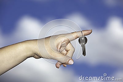 Handing over of house keys