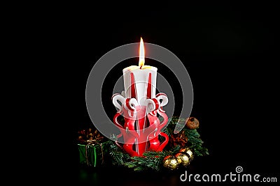 Handmade Christmas Candles