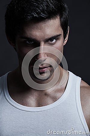 Handsome Male Model Portrait