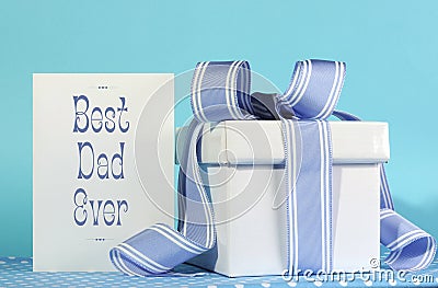 Happy Fathers Day, Best Dad Ever, greeting card and gift