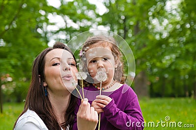 Happy life time - mother with child