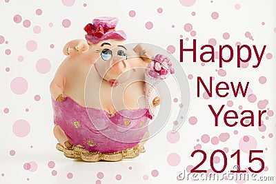 Happy New Year 2015 Card