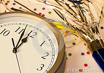 Happy New Years Eve Celebration Countdown Clock