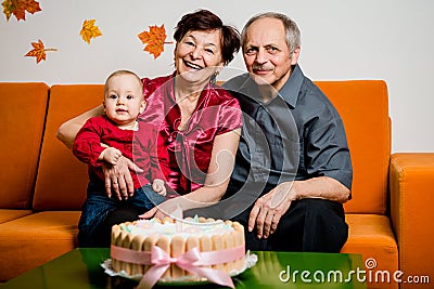 Happy retirement - first birthday of grandchild