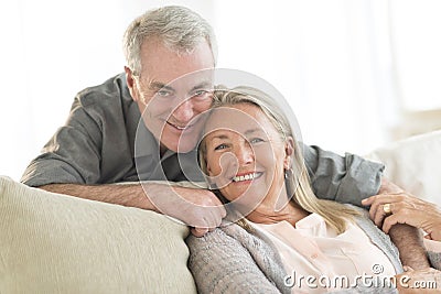 Happy Senior Couple At Home
