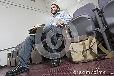 Happy Student Attending Lecture