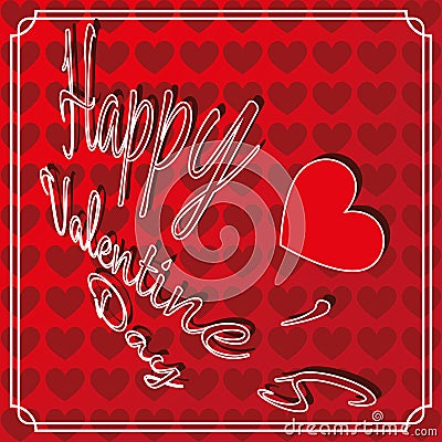 happy valentines day fancy writing happy s day greeting card stock vector image happy valentines day fancy writing happy s day greeting card stock vector image