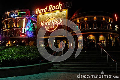 Hard Rock Cafe located at Universal City in Orlando, Florida