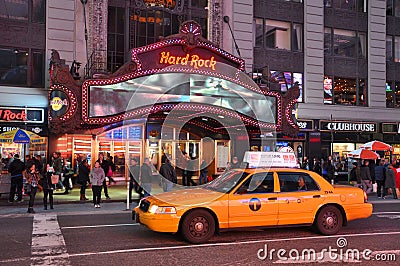 Hard Rock Cafe on Times Square, New York City