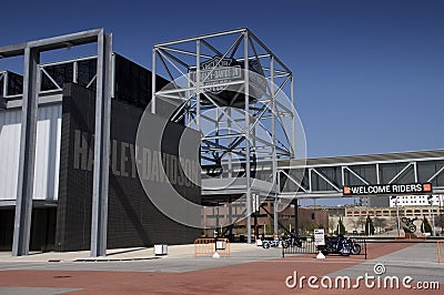 Harley Davidson Motorcycle Museum in Milwaukee, WI