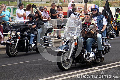 Harley Davidson parade