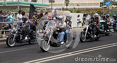 Harley Davidson parade