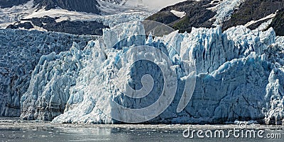 Harriman glacier in Alaska