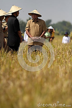 The harvest Rice Together President