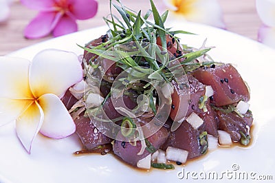 Hawaiian Food (Poke)