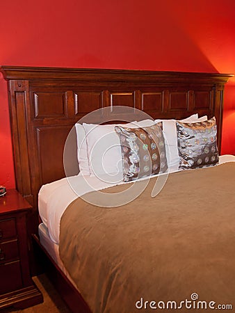 Headboard and Pillows