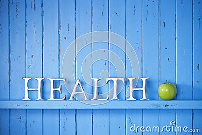 Health Word Background