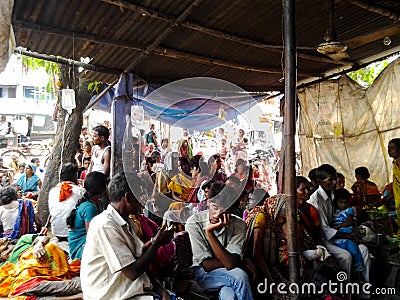 Healthcare facility in Indian village