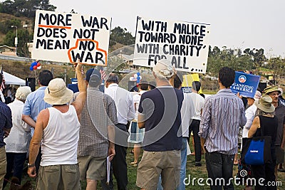 Healthcare supporters rally in Los Angeles